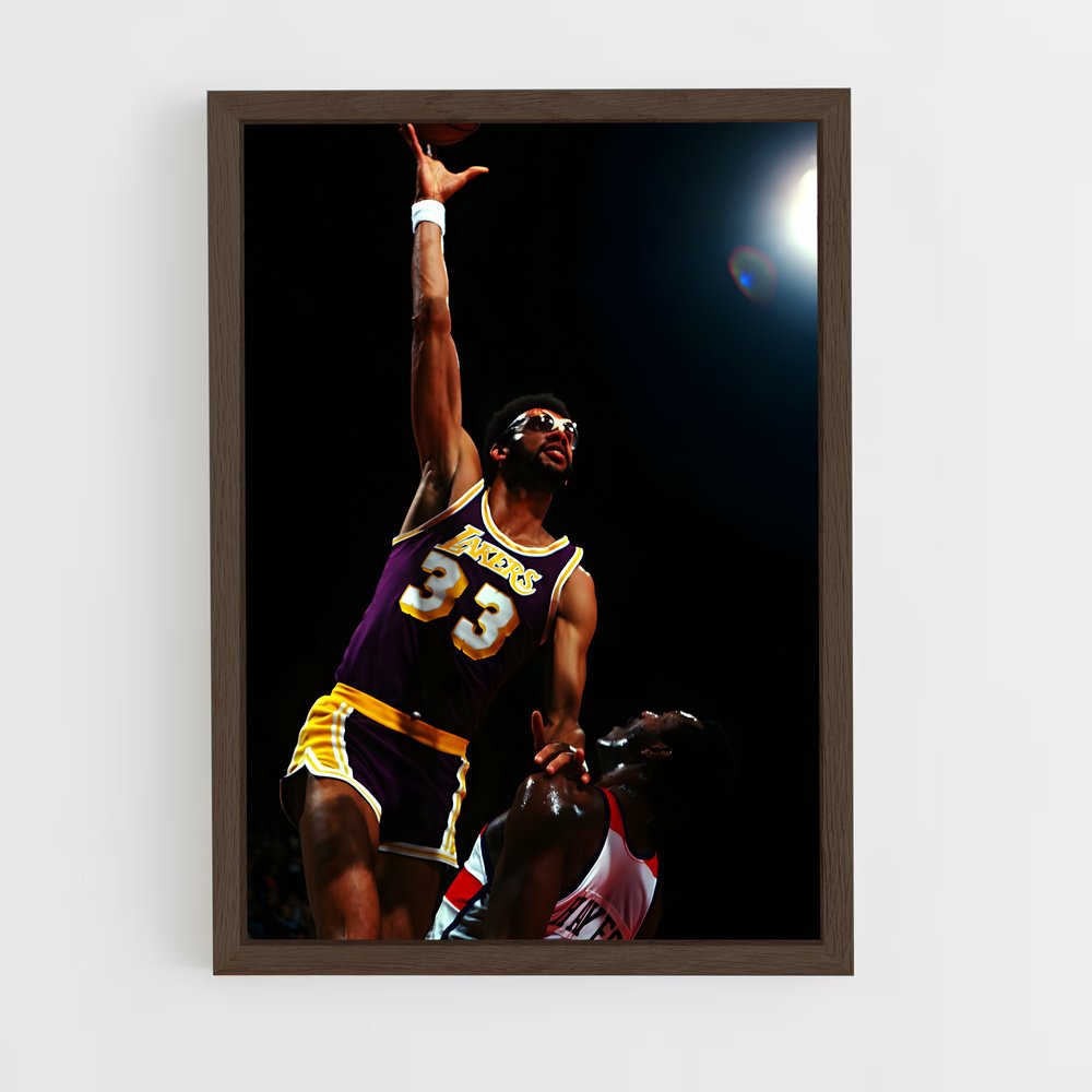 Poster Légende en Purple – affiche Basketball (vue 5)